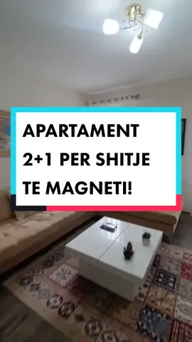 APARTAMENT 2+1 PER SHITJE TE KOMPLEKSI MAGNET! Siperfaqja: 76.2m² neto 69 m² neto Cmimi: 135 000 € Kontakti: 0686029077 #ornelashehu #remaxfriends #remaxalbania #remax #goal #bigfamily #falmily #familje #apartamentluksoz #superapartament #investim #okazion #albania #apartment #magnet #kontakt #21dhjetori #buy #blej #shes #sell 