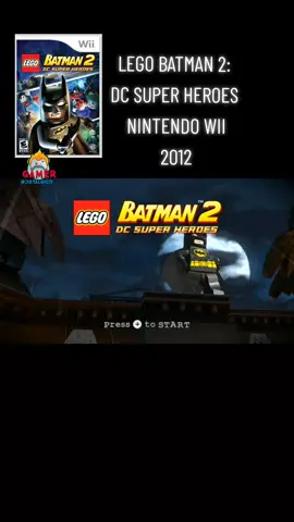 LEGO BATMAN 2: DC SUPER HEROES  • NINTENDO WII • 2012 #games #videogames #gamers #retro #retrogame #nostalgia #tiktokgamer #nintendo #gamer #legobatman #retrogames #gaming #90s #jogosnostalgia 