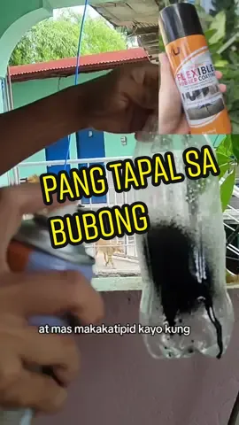 Mabisang pang tapal sa butas ng bubong   flexible rubber coating spray flexible rubber coating quick seal flexible rubber coating spray flexible rubber coating free shipping #spraycoating #pangtapalsabutas #pangtapalsabutasnayero🛒!!️ #rubbercoatingspray #fyp #foryou #fypviral 