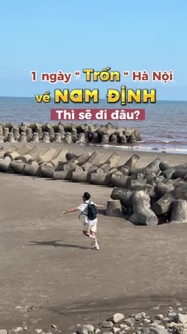 1 ngày trốn Hà Nội về Nam Định của mình, vừa đi biển, vừa đc chiêm ngưỡng nhà thờ cổ kính, vừa được chill #lamdidau #travel #namdinh #trip 