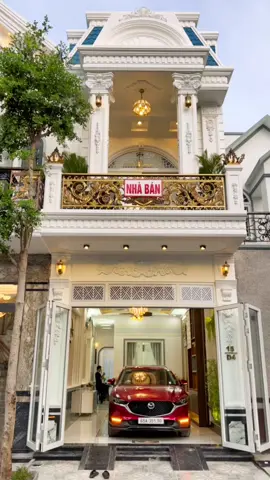 Nhà 1 trệt 1 lầu thiết kế hiện đại full nội thất ngang 4m dài 16m có sân đậu ô tô riêng trong nhà #nhadattrongthai #reviewnhadepcantho #nhatretlau #nhadep 