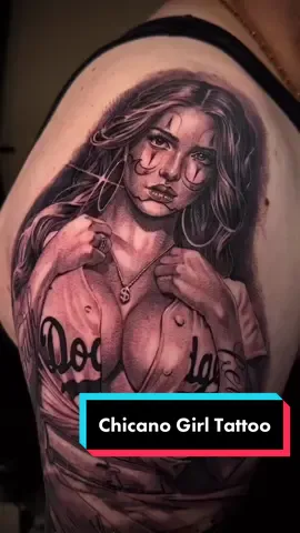 Chicano Girl Tattoo  Artist: abiru #tattoo #tattoos #tattooed #inked #inkedup #tattooart #tattooartist #tattooideas #tattooidea #tattoodesigns #tattoodesign 