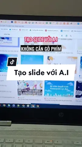 Tạo slide với A.I #quangcaofacebook #marketingtips #LearnOnTikTok #EduTok #kinhdoanhonline 