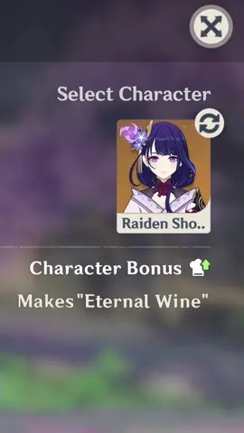 Raiden Shogun but a Chef #genshinimpact33 #raidenshogun 