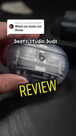 Replying to @sucondi  Beats Studio Buds Plus review