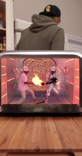 Why is the toast always burnt? @nick.digiovanni 🍞 🔥 