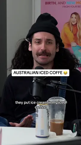 @mark_smalls got bamboozled in Australia when he tried ordering an iced coffee 🍦 #workinonitpod #marksmalls #australia 