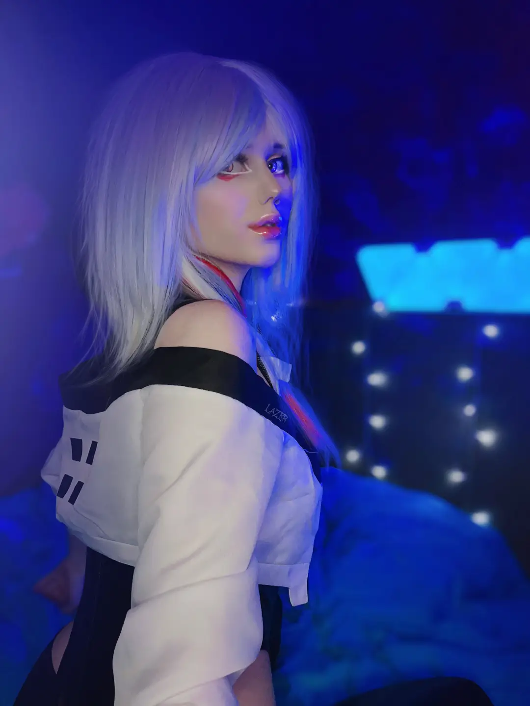Let’s fly to the moon | Lucy  #cosplaygirl #animegirl #cosplayer  #fyp #lucycosplay #cyberpunkegderunners #lucycyberpunkedgerunners 