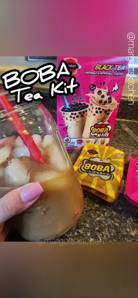 Instant BOBA Tea Kit 🧋 YUMMY! #tiktokfood #bobakit #boba #bobatea #smoothie #drinks #bobatiktok #tiktokviral 