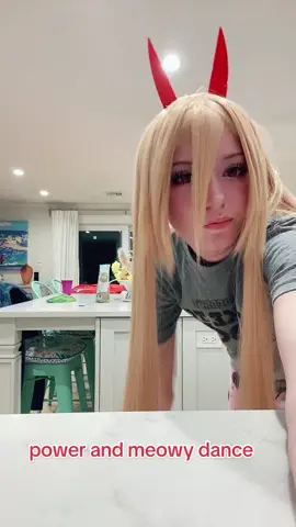 yea #luxumine #cosplay #csm #power #powercosplay #chainsawman #egirl #cute #cat #cats #anime #dance 