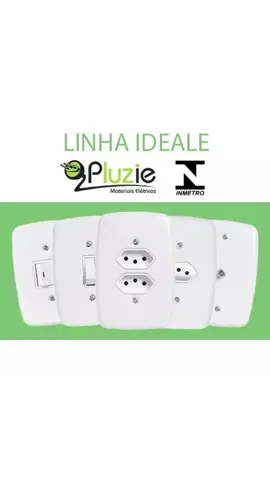 Confira Interruptor e Tomada Pluzie linha Ideale 10A 20A 4x2 por R$4,95 - R$17,40.