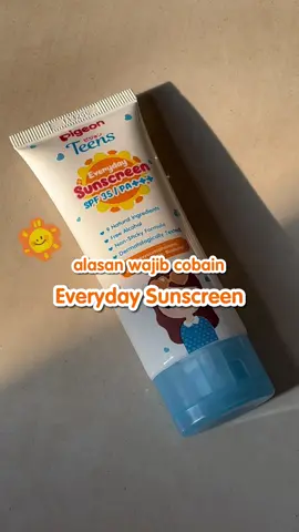 Everyday Sunscreen udah restock!! Check out sekarang🥳🥳 #PigeonTeensIndonesia #SkincareRemaja #EverydaySunscreen #Sunscreen #DailySkincare 