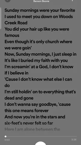 #inthestars #bensonboone #fulllyric #spotifyplaylist