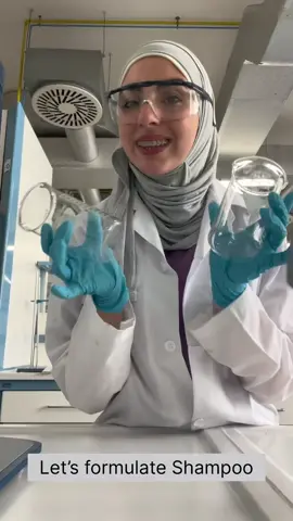 Lets formulate shampoo together #viral #viralvideo #viraltiktok #fyp #fypシ #formulation #shampoo #masters #unibo #cosmetics #cosmeticscience #lebanon #lebanon🇱🇧 #dubai #qatar #egypt 