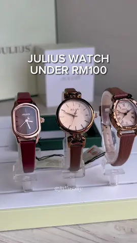 Quality Branded Fashion Watch dari Korea 🇰🇷😍 Klik bag kuning sekarang untuk dapatkan jam tangan wanita daripada Julius. Kalau budget di bawah RM100, Julius pun ada 🤗 #juliusmy #jamtanganwanita #bestgiftforher #juliusmalaysia #fashionwatch #TikTokShopHappyBigDay 
