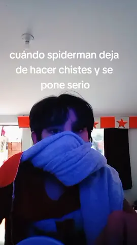 cuándo spiderman deja de hacer chistes y se pone serio 🕷️🕸️😑