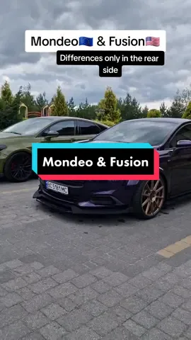 A stylish duo! #sstuning #fordtuning #ford #fordfusion #fordmondeo