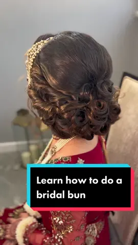 Bridal bun tutorial  #hairtok #asianbride #hairstyle #BraidStyles #hairgoals #hairtransformation #Lifestyle #BraidStyleIdeas #inspiration #FreshBraids #glam #hairtutorials #hairfashion #weddingtiktok #tiktokhair #bridalstyle #hairstyles #wedding #pakistanidresses #mehndi #hairtutorial #tutorial 