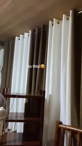 I bought 10 pieces of this curtain! Ang estitik tingnan!!🥰💚 #holacurtain #plainringcurtains #ringcurtains #plaincurtain #holaplainringcurtains #curtainsrecommendation #tiktokshopfinds #homemakeover #roommakeover #homecurtain #tiktokbudol #xybca #foryou #checkoutnow #yellowbasket #paydaysale #freeshipping #buynow #hotdeals 