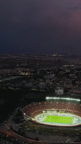 This is a national emergeny 🔴🖤. Bravo usma ❤️. #dronevideo #usma #can #algeria #algeriafootbal #dz #drone #alger 