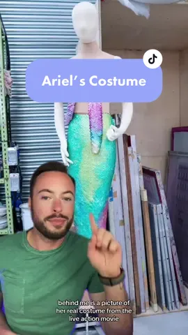 Have you noticed this change to Ariel’s iconic costume in the live action Little Mermaid 🧜🏾‍♀️✨ #thelittlemermaid #thelittlemermaidliveaction #costumedesign  