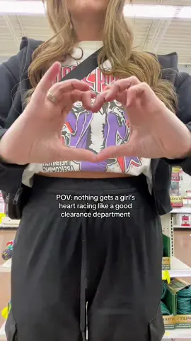 No chocolates or roses for me #pov #shopping #clearance #clearanceshopping #walmart #heartracing #excited #dealhunter