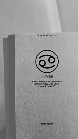 Sebuah pesan untuk zodiak cancer. #quotes #ramalanzodiak #faktazodiak #zodiaccancer #fyp 