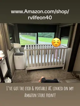 Ahhh! So we had to buy a new crib to make the AC fit but man its perfect! #founditonamazon #amazonfinds #amazonmusthaves amazon.com/shop/rvlifeon40 #ad 