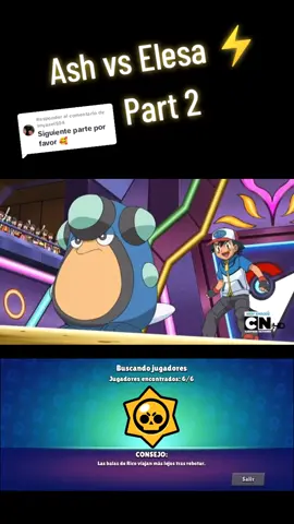 Respuesta a @soyaxel504 #ash vs Elesa ⚡Part 2 #ashketchum #pokemon #pokemontiktok #batallapokemon #viral #parati #foryou #reaction #brawlstars #brawlstarstiktok #lodescubrientiktok 