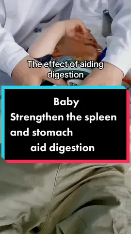 Pressing and kneading Zhongwan acupoints to help babies strengthen their spleen and stomach, aid digestion#中醫 #chineseculture #traditionalchinesemedicine #tcm #foyyoupage #babydigestion #baby #child #children 