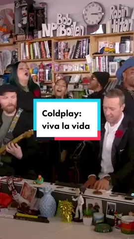 Coldplay 🥶 #coldplay #vivalavida #tinydesk#tinydeskconcerts #fypdongggggggg #fyp  