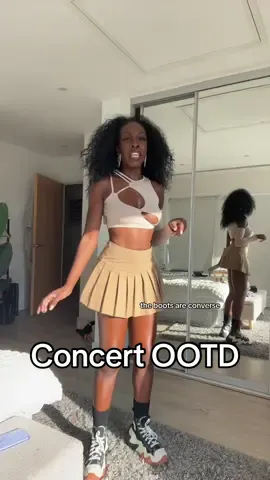 Come with me to see Burna Boy in london stadium! Plus a cheeky concert OOTD/outfit of the day beforehand. #blackgirlytiktok #blackgirltiktok2023 #burnaboyconcert 