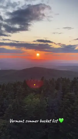 Bald Mountain firetower at sunset 