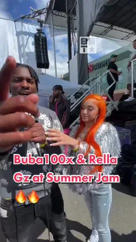 We live at @HOT97 #SummerJam! With @Rella Gz @Buba100x__  who are you guys looking forward to seeing today? #BET #WhereBlackCultureLives #Buba100x #LegendaryRella 