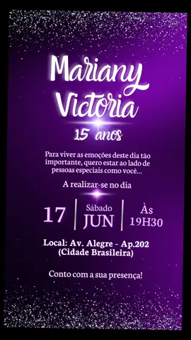Convite digital de 15 anos. Gostou? Curte e me segue para mais vídeos! #TikTokPromote #canva #ideiasdeconteúdo #tutorialdeedição #instagram #convite #sonho #festa #artedigital #artetiktok #aniversário #debutante #15anos  #vaiprofycaramba #conviteinterativo 