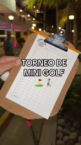 mini golf familiar 🥰⛳️ #minigolf 
