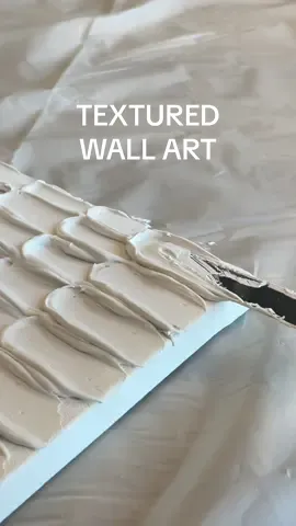 Watch me make textured wall art for my new apartment 🤍🕊️. #texturedwallart #wallart #newapartment  #Lifestyle #aestetic #painting #satisfyingpainting #minimalisticapartment 