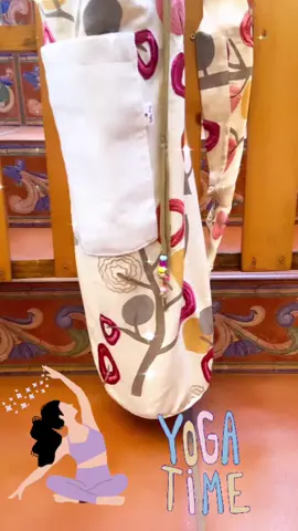 Yoga time🦋 #yoga  #yogamat  #matbag 