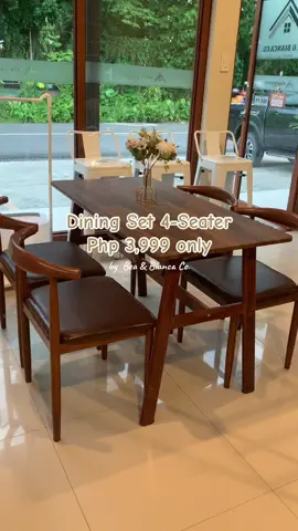 Dining Set 4-Seater  🤍  We ship nationwide! For orders & inquiries, message us in our official fb page @beabiancaco.ph #fyp #foryourpage #woodenfurnituredesign  #nordicfurnituresupplier  #affordablenordichomedesigns  #condolivingph #minimalisthome #scandinavianinterior #teamkahoy #officechair #minimalistdesk #minimalistchair #nordichome #condolivingdavao #tiktokbudolfinds 