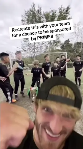 Does your team want to be sponsored by PRIME? Remake this and use the hashtag #TEAMPRIME #DRINKPRIME 