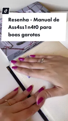 Manual de Ass4ss1n4t0 para boas garotas (+15) #manualdeassinatoparaboasgarotas #hollyjackson #livrosuspense #resenhaliteraria #indicacaodelivros #booktokbr #cadernodeleitura #diariodeleitura #readingjournal 