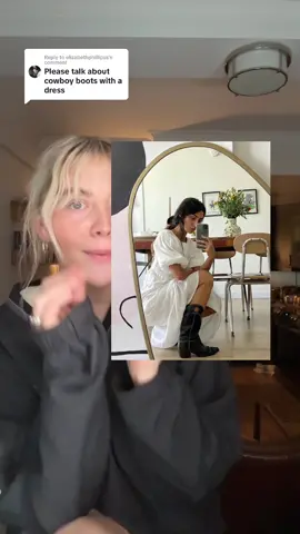 Replying to @elizabethphillipss   just think to yourself - would this make sense with a cowboy boot ?? If the answer is no - youre on the right track 🤠 #fashiontiktok #summerstyle #stylingtips #cowboybootsoutfit #outfitinspo 