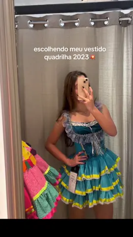 dps mostro oq escolhi é SURREAL #festajunina2023 #saojoao #vestidodequadrilha 