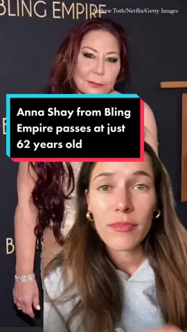 Anna Shay from Bling Empire passes at just 62 years old #blingempire #netflix #annashay 