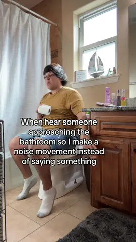 Idk i just be awkward 💀 #fyp #foryou #viral #bathroom #awkward 