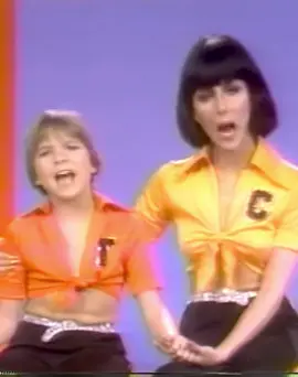 Cher with Tatum O‘Neal 💙