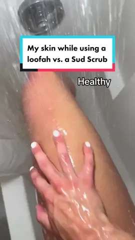 The condition of our skin is HUGELY impacted by what we use on it. Make sure you are using the right body scrubber for your skin! #showerproducts #showeressentials #bodyscrubber #sensitiveskin 