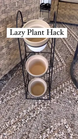 For all the girlies that dont have a green thumb😂 #fyp #hometok #homehacks #patiodecor #planthacks #hometiktok #foryou #fauxplants #cozyhome #backyardideas 