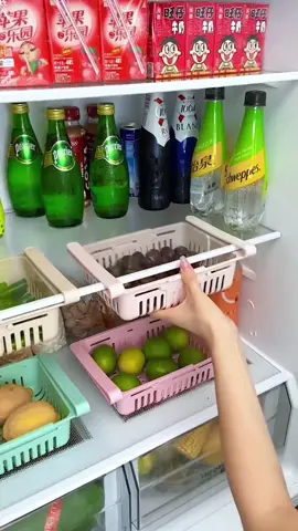 Basket storage#basketrack #storagerack #refrigeratororganization #organizerrack #fridgeorganization #convenientstore #convenient #tidy #savespace #goodthingssharing #goodthingstoshare 