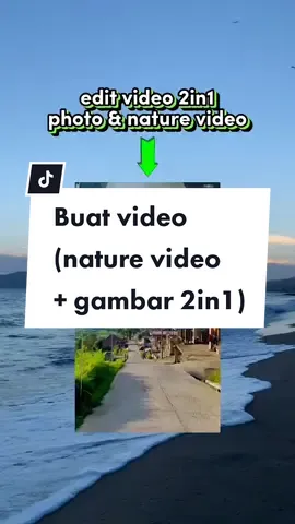 Video 2in1 gambar & nature video..yg nk belajar edit save vt utk rujukan ya🙏  #assalamualaikum #iniideasaya #tutorial #CapCut 